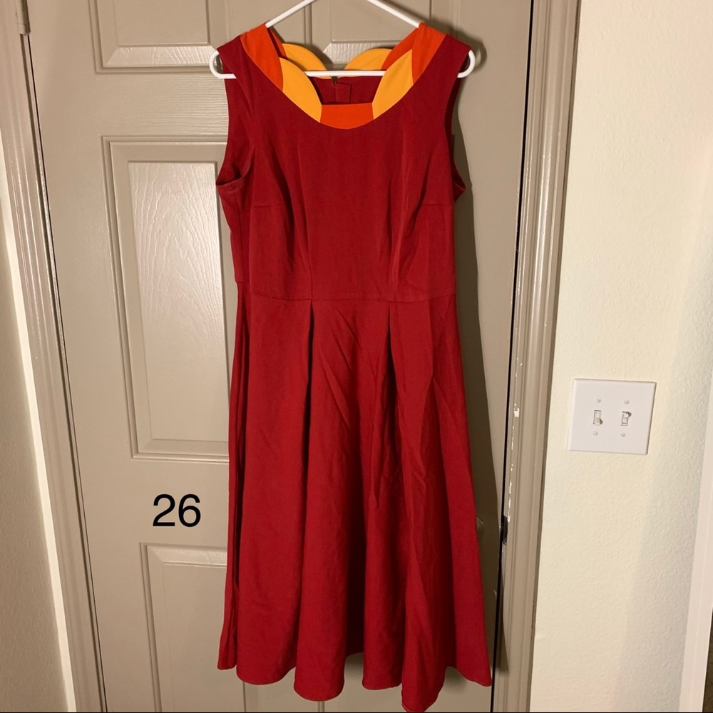 Red Miss Candyfloss dress